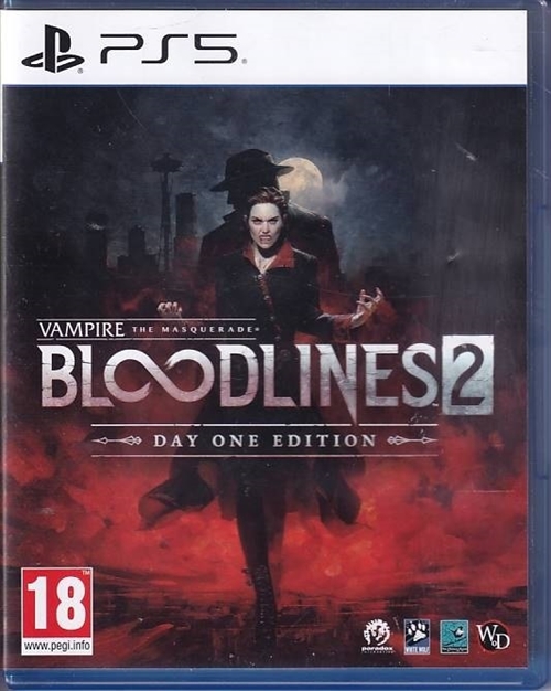 Vampire the Masquerade Bloodlines 2 - Day One Edition - PS5 (A-Grade) (Genbrug)